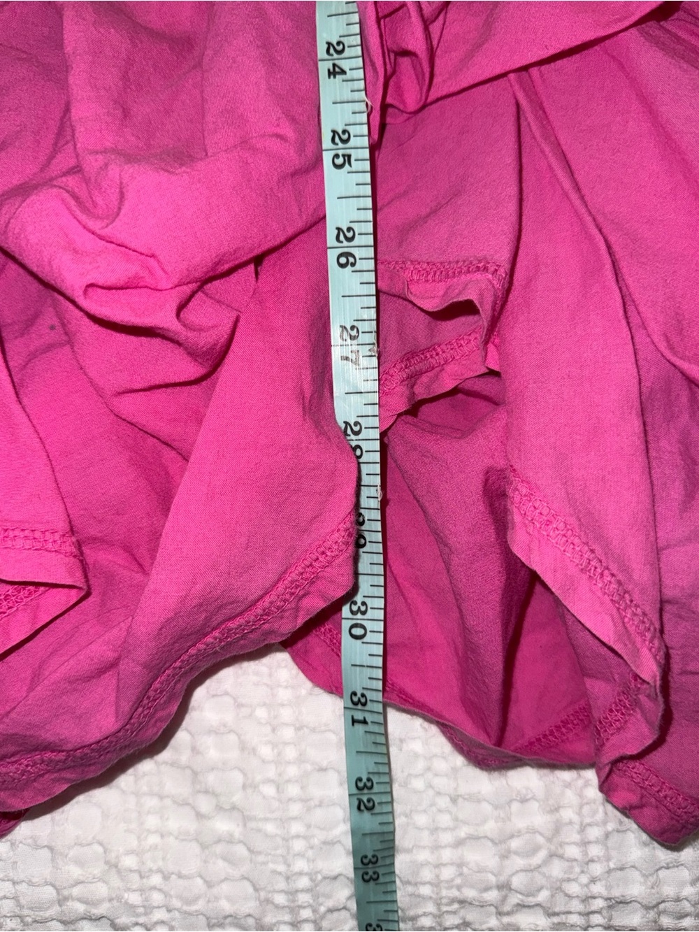 Luna Luz pink gypsy ruffle Skirt size M medium - rare! - Picture 7 of 7